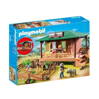 Afbeelding van Playmobil Rangerpost voor gewonde dieren 6936