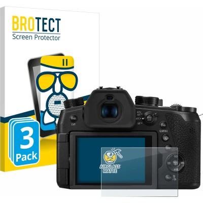 Afbeelding van BROTECT Screenprotector voor Panasonic Lumix DMC FZ1000 II Folie Beschermfolie Beschermglas matte (3 Stuks)