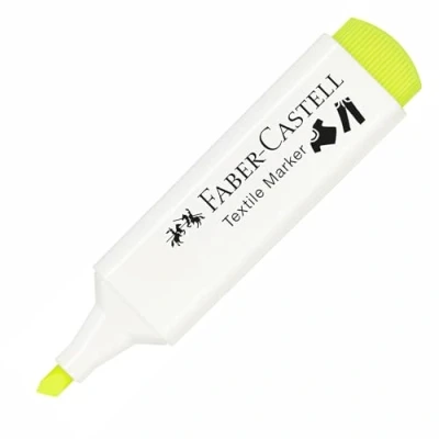 Afbeelding van Faber Castell textielmarker neon geel FC 159528