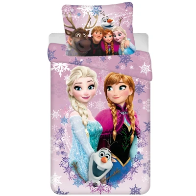 Afbeelding van Disney Frozen dekbedovertrek Eenpersoons 140 x 200 cm 65 Katoen
