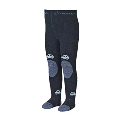 Afbeelding van Sterntaler Krabbelstrumpfhose Autokousen voor baby&#039;s, jongens, Blauw (marineblauw 300)