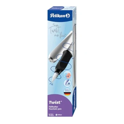 Afbeelding van Pelikan 947101 vulpen Zilver Ingebouwd vulsysteem 1 stuk(s)
