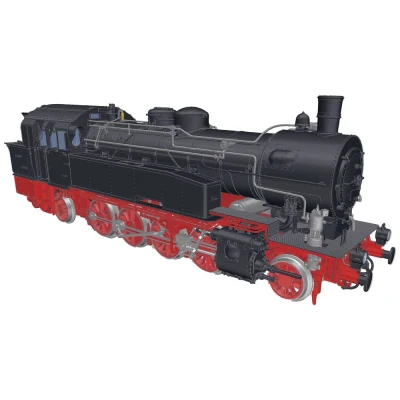 Afbeelding van Piko H0 50665 stoomlocomotief BR 93 van de DR