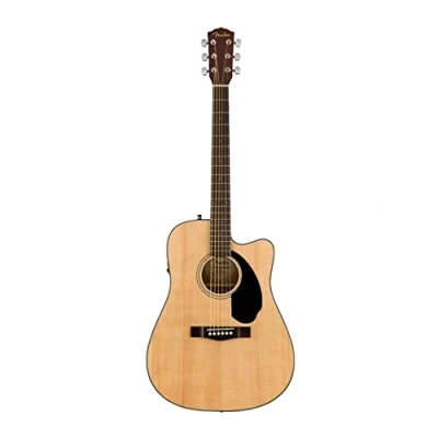 Afbeelding van Fender CD 60SCE Natural Staalsnarige akoestische gitaar naturel