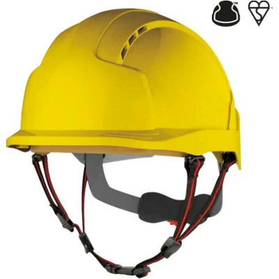 Afbeelding van EVOLite Skyworker industriële werkhelm, geel (JSP AJS260 000 200)