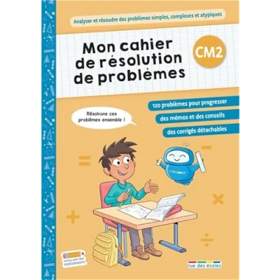 Afbeelding van MON CAHIER DE RESOLUTION PROBLEMES CM2