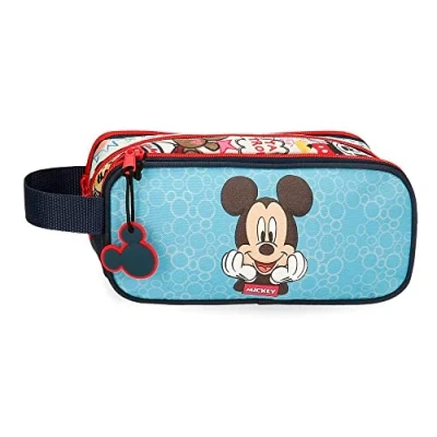 Afbeelding van Disney Mickey Be Cool, Blauw, Drievoudig etui, etui