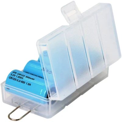 Afbeelding van Soshine SBC 027 Batterijbox Aantal cellen: 4 CR123A, 16340 (l x b h) 73 41 22 mm