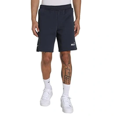 Afbeelding van Puma korte broek TeamFINAL navy maat M