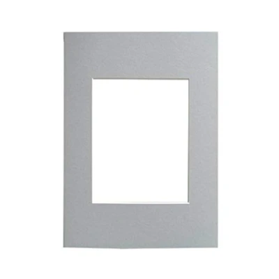 Afbeelding van Walther Design Grijze passe partouts voor framemaat: 15 x 20 cm, afbeeldingsgrootte: 10 cm PA520D