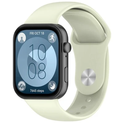 Afbeelding van Siliconen sportband Lichtgroen Huawei Fit 3
