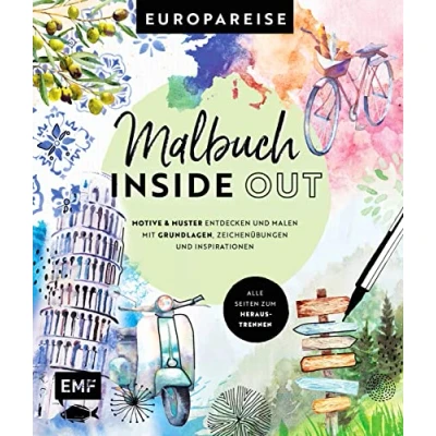 Afbeelding van Malbuch Inside Out: Watercolor Europareise
