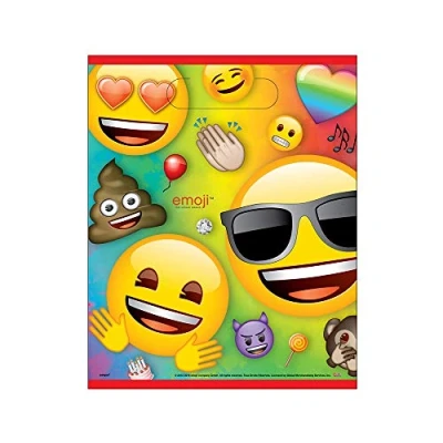 Image de Traiter Sacs Rainbow Fun Emoji 8 pièces