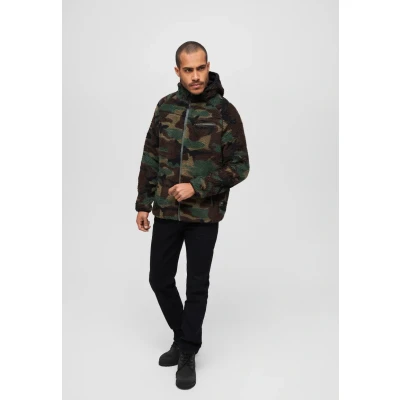 Afbeelding van Brandit Worker Fleecejas, Heren, Maat: 7XL, Woodland
