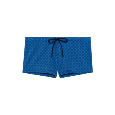 Afbeelding van HOM Hendaye Swim shorts Blue print mannen S