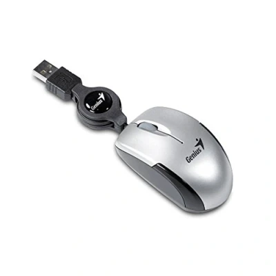 Image de Genius Micro Traveler V2 souris USB argenté(e)