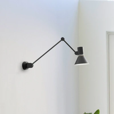Afbeelding van Anglepoise Type 80 W3 wandlamp, matzwart