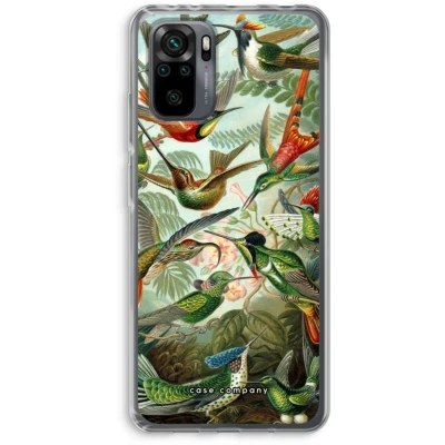 Afbeelding van Case Company® hoesje geschikt voor Xiaomi Redmi Note 10 Pro Haeckel Trochilidae Soft Cover Telefoonhoesje Bescherming aan alle Kanten en Schermrand