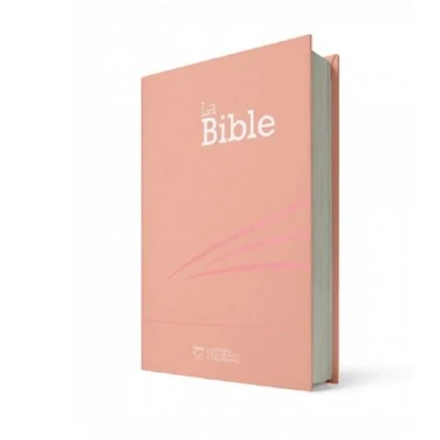 Image de Bible Segond 21 compacte couverture rigide skivertex rose guimauve