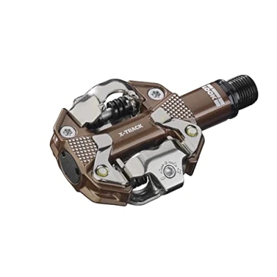 Image de Pedale vtt auto look x track gravel bronze fonce (pr)