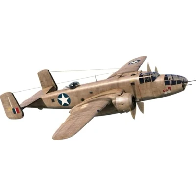 Afbeelding van 1:72 Airfix 06015A North American B 25C/D Mitchell Plane Plastic Modelbouwpakket