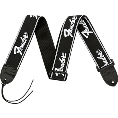 Afbeelding van Fender 099 0671 000 Actieve logo riem, zwart