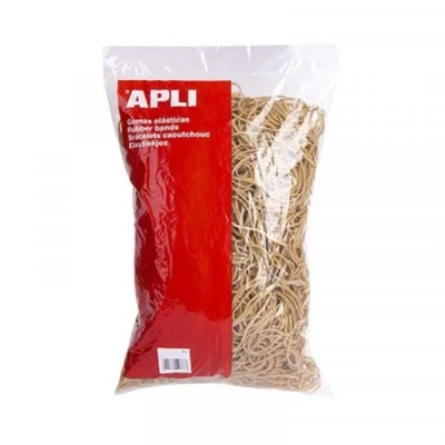 Image de Bracelets caoutchouc 140x2mm sachet de 1kg Apli