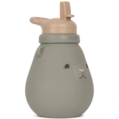 Afbeelding van Konges sløjd siliconen drinkfles teddy whale 400ml