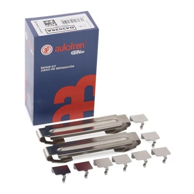 Afbeelding van AUTOFREN SEINSA D43026A Accessoireset, schijfremblok Vooras MERCEDES BENZ: ML Class, AUDI: A4 B9 Avant, A5 Coupe, TT Roadster