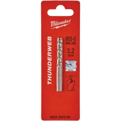 Afbeelding van Metaalboor Hss G Thunderweb 3,2 X 65 Mm (2 Stuks)
