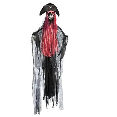 Afbeelding van Boland Decoratie Lachende piraat (160 cm) Horror;Piraten Horror Piraten