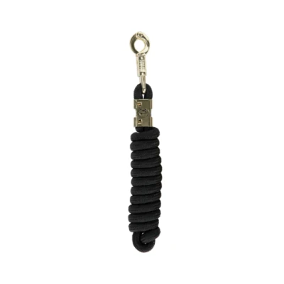 Image de Kentucky Corde pour Licol Crochet Panique Noir 2m