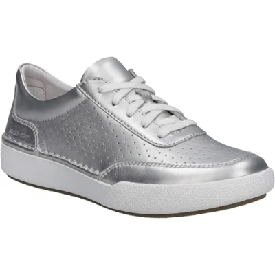 Afbeelding van Josef Seibel Claire Sneakers laag, Dames, Maat: 36, Silber Leer