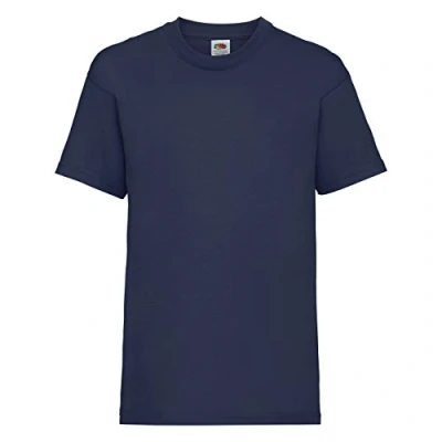 Afbeelding van Fruit of The Loom, T shirt, Navy Blauw