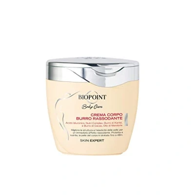 Afbeelding van Biopoint verstevigende boterlichaamscrème, hydraterende en diepe voedende werking tot 48 uur, geeft een compacte, elastische huid, 300 ml