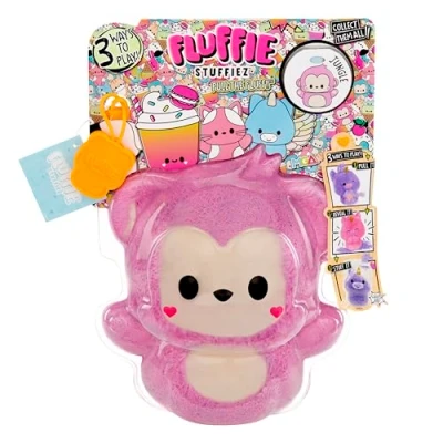 Afbeelding van Fluffie Stuffiez Kleine plukknuffel Aap