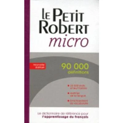 Afbeelding van Petit Robert Micro 2014