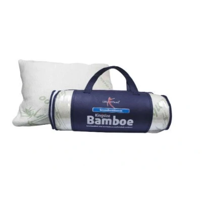 Afbeelding van Stapel tot 60% korting Lucovitaal Kingsize Bamboe Kussen