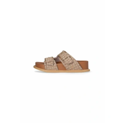 Afbeelding van LIU JO Loren 09 Muiltjes beige, Dames, Maat: 38, Beige Polyester
