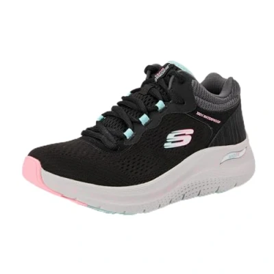 Afbeelding van SKECHERS 150194 BKMT arch fit 2.0 rainy days veter zwartmulti maat 38
