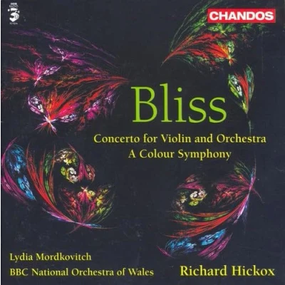 Afbeelding van Lydia Mordkovitch, BBC National Orchestra of Wales Bliss: A Colour Symphony/ Concerto for Violin and (CD)