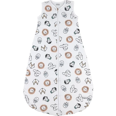 Afbeelding van Meyco baby Animal slaapzak rond gevoerd multicolour 98cm