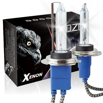 Afbeelding van DZG H7 HID Xenon koplampen, vervangingsset, 35 W, mistlamp, 6000 K, wit, 2 stuks