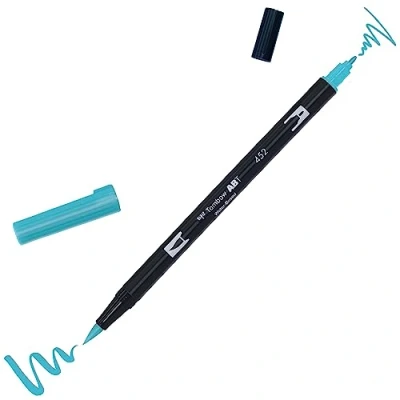 Afbeelding van Tombow ABT dubbele brushpen process blue 452
