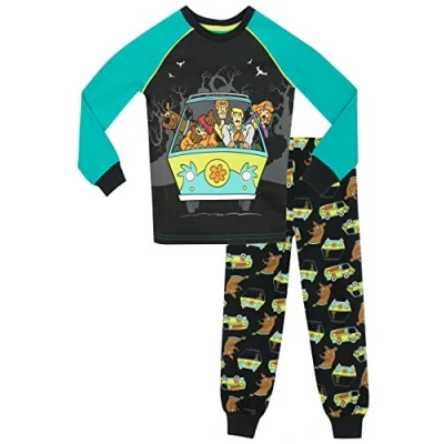Afbeelding van Scooby Doo Pyjamaset voor jongens goede pasvorm, Meerkleurig