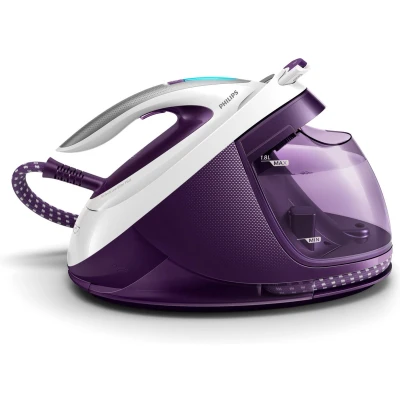 Afbeelding van Philips GC9660/30 stoomstrijkstation 2700 W 1,8 l T ionicGlide zoolplaat Paars, Wit
