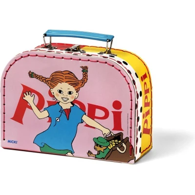 Afbeelding van Micki Pippi Langkous koffertje (20cm/roze)