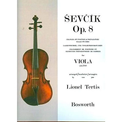 Afbeelding van Sevcik Op. 8 For Viola