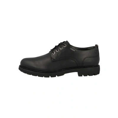 Afbeelding van Clarks Batcombe Veterschoenen black, Heren, Maat: 41, Black Leer