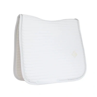 Image de Kentucky Tapis de Selle Dressage Pearls Blanc Full